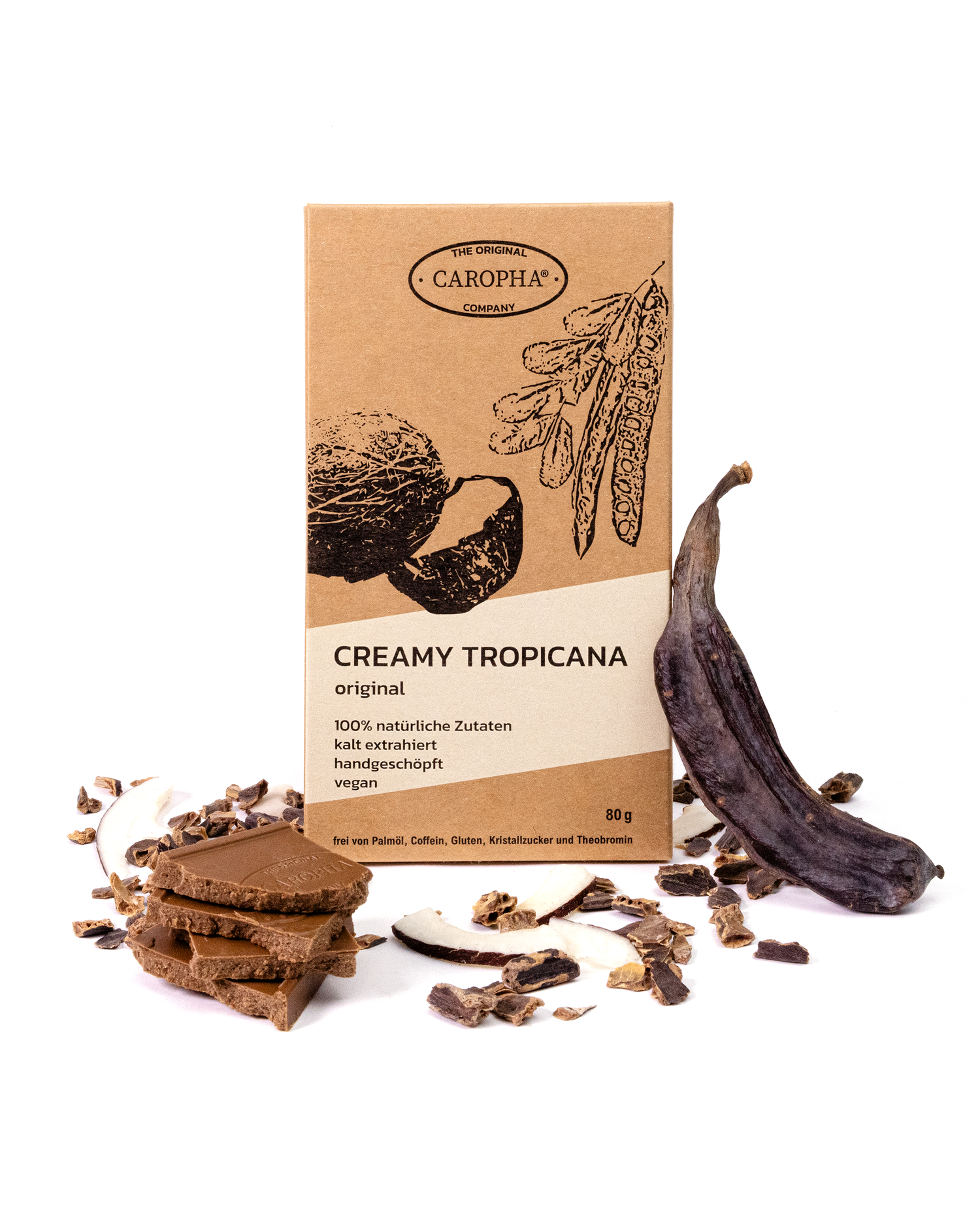 CAROPHA - CREAMY TROPICANA original 80g